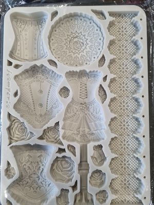 Stamperia Lace And Corset Mould