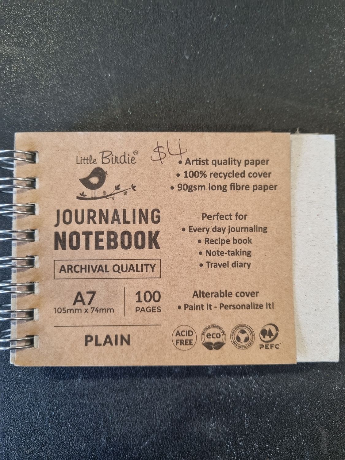 Little Birdie Notebook A7
