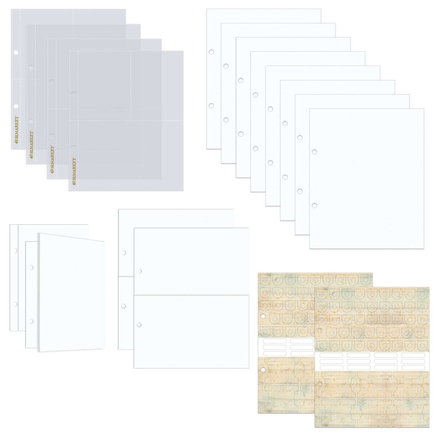 Foundations Binder Album Kit - Sunny