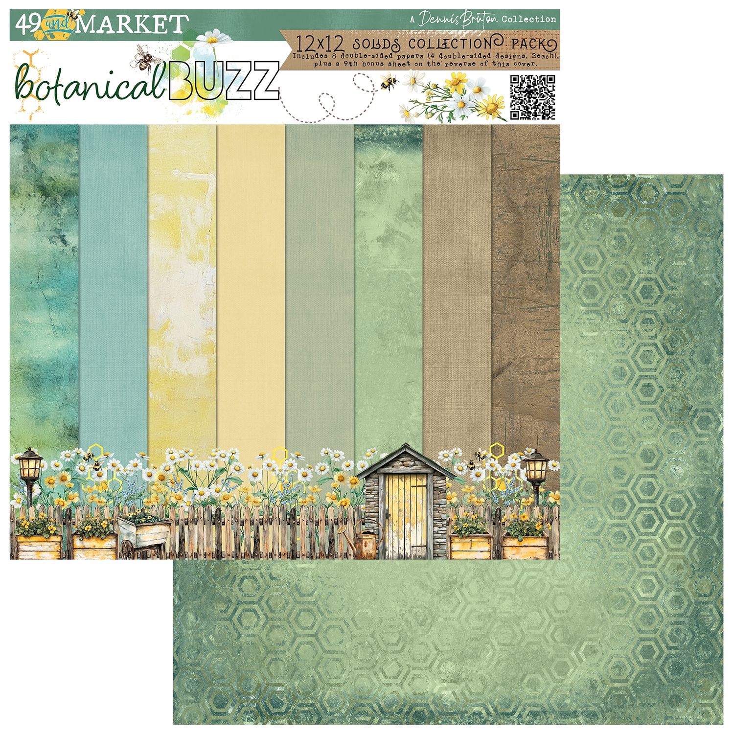 Botanical Buzz 12x12 Solids #preorder