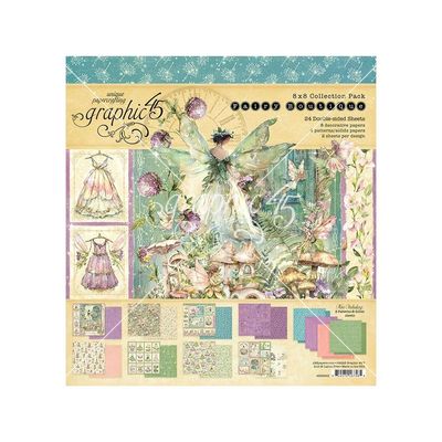 Graphic 45 Fairy Boutique 8x8 pad