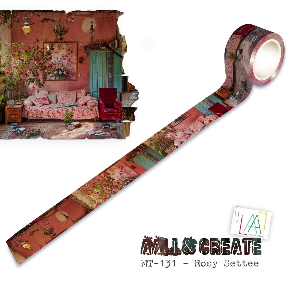 #131 Rosy Settee Layer it up Washi Tape
