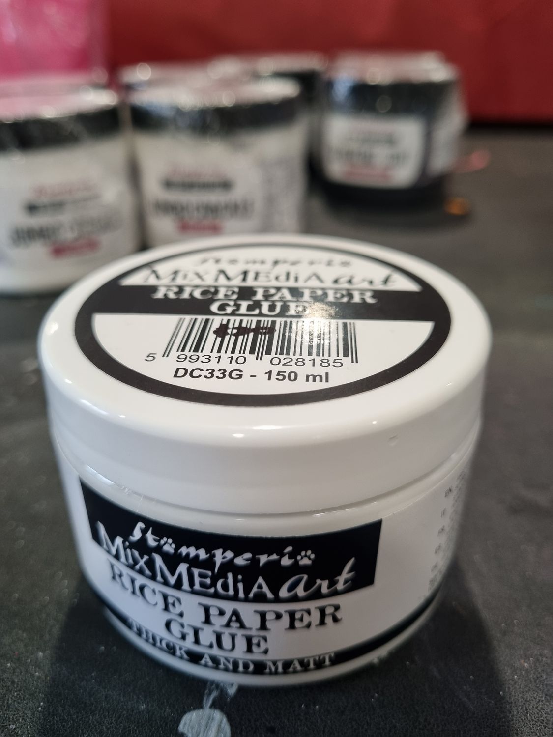 Stamperia Rice Paper Glue Thick and Matt
