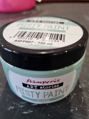Stamperia Art Stories Misty Paint Celadon