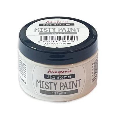 Stamperia Art Stories Misty Paint Deep White