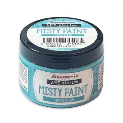 Stamperia Art Stories Misty Paint Tropic Ocean