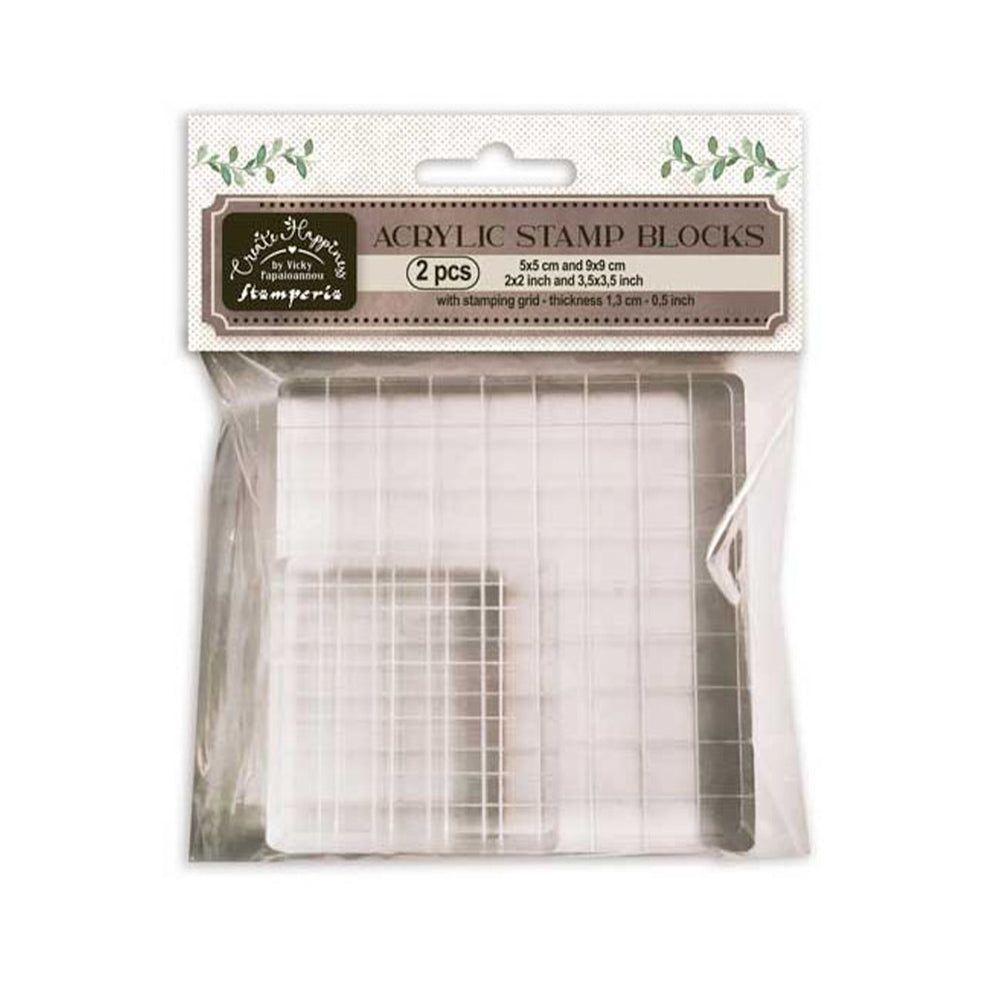 Stamperia Acrylic Stamp Blocks