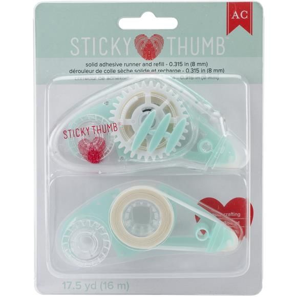 Sticky Thumb Adhesive Runner and Refill