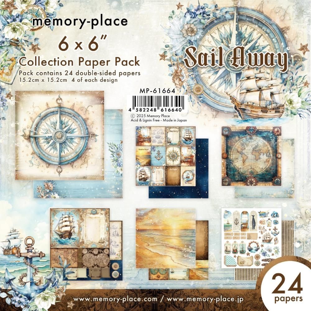 Sail away 6x6 pad