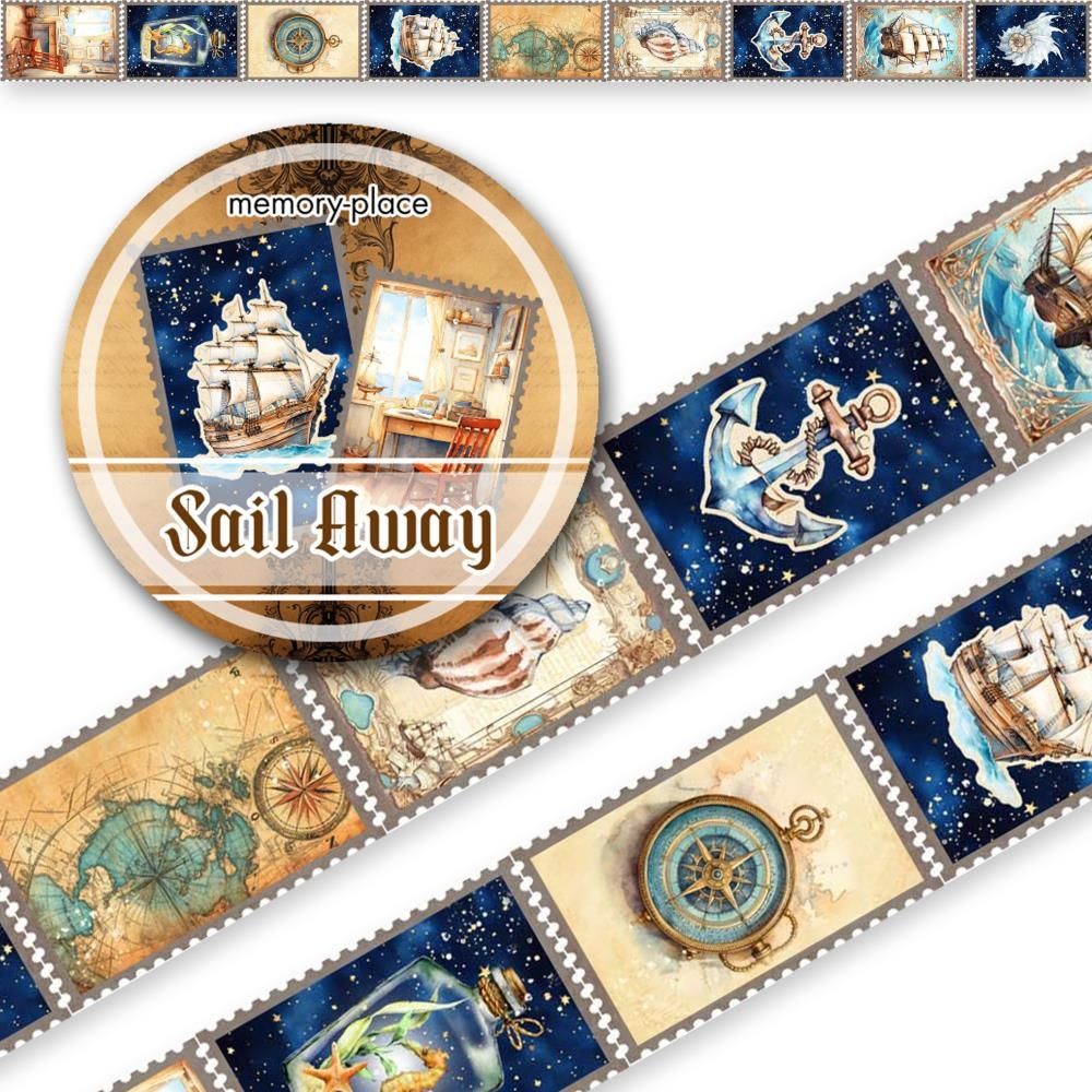 Sail Away Washi Tape 15mm x 5m