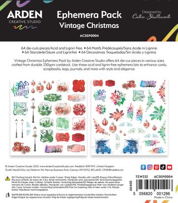 Vintage Christmas Ephemera Pack