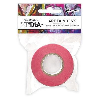 Dina Wakley Media Art Tape Pink #Preorder