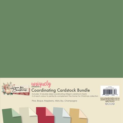 Home for Christmas Cardstock Bundle