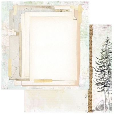 Starters #7 Curiosities In Willow Grove 12x12 paper