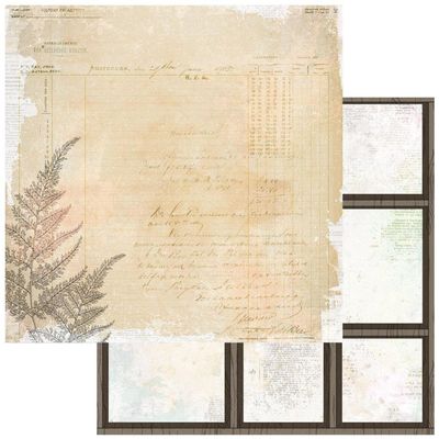 Starters #4 Curiosities In Willow Grove 12 x 12 paper