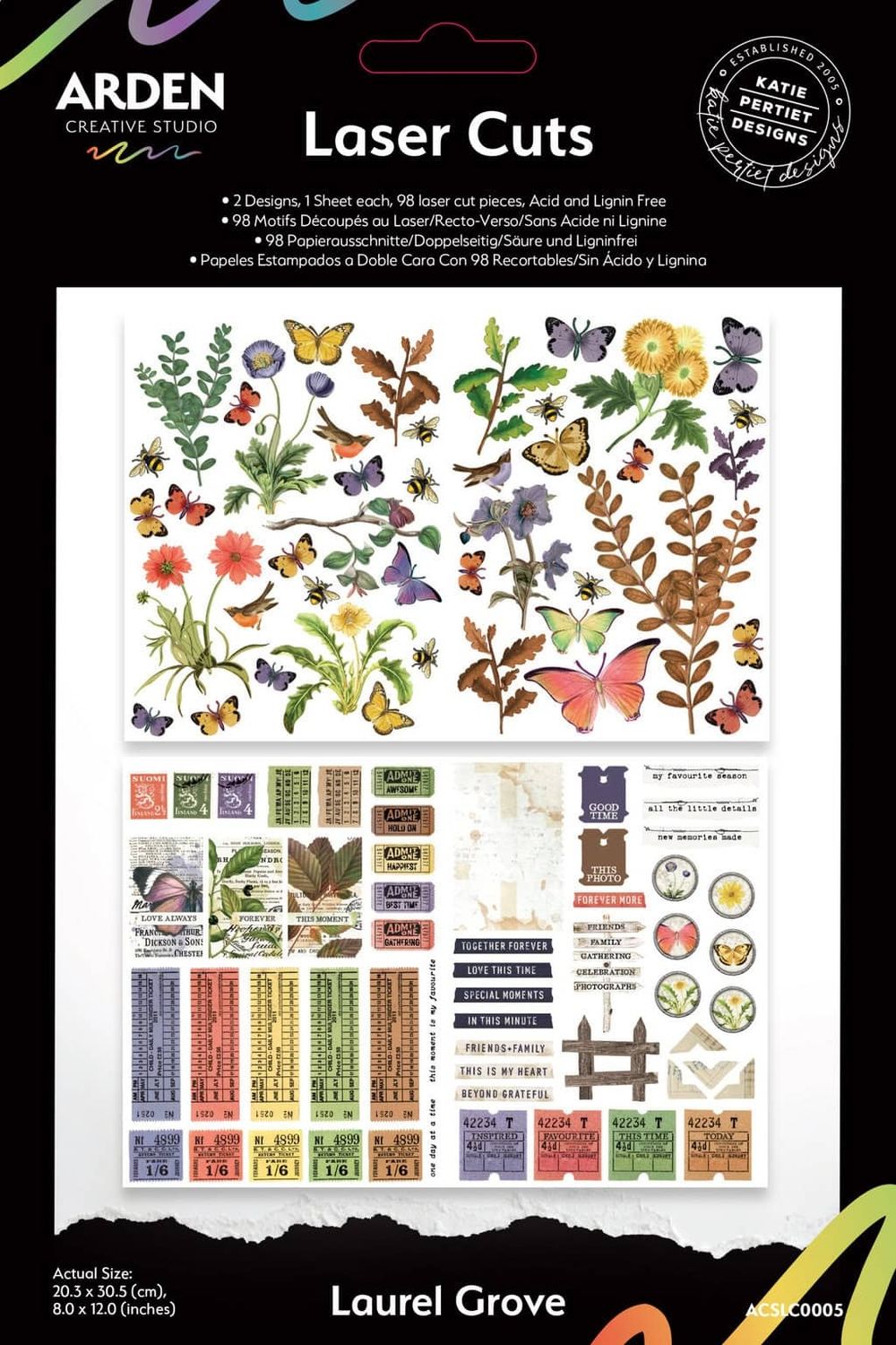 Arden Laurel Grove Laser Cuts