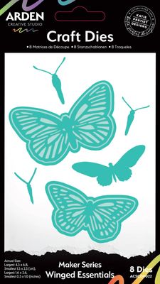 ARden Laurel Grove Winged Essentials Craft Die Set