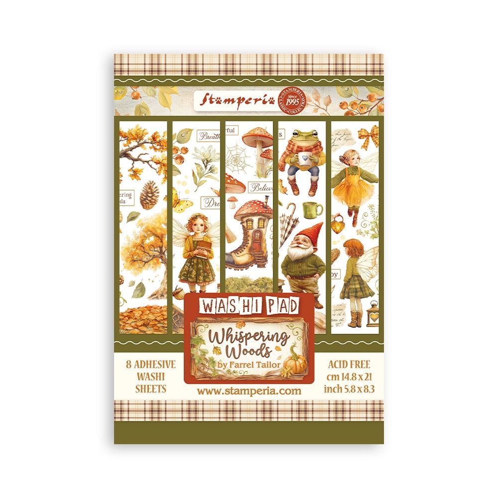 Whispering Woods Washi Pad