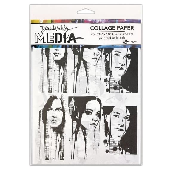 Dina Wakley Collage Paper #preorder