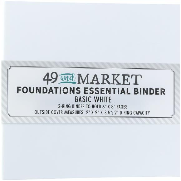 Foundations Essential Binder White