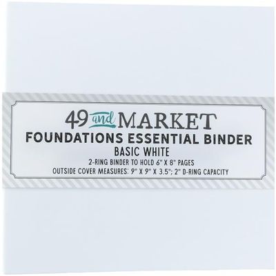 Foundations Essential Binder White