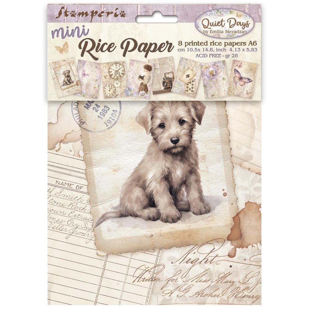 Quiet Days Mini Rice Papers