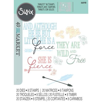 Forces of Nature Stamp and Die Set #preorder