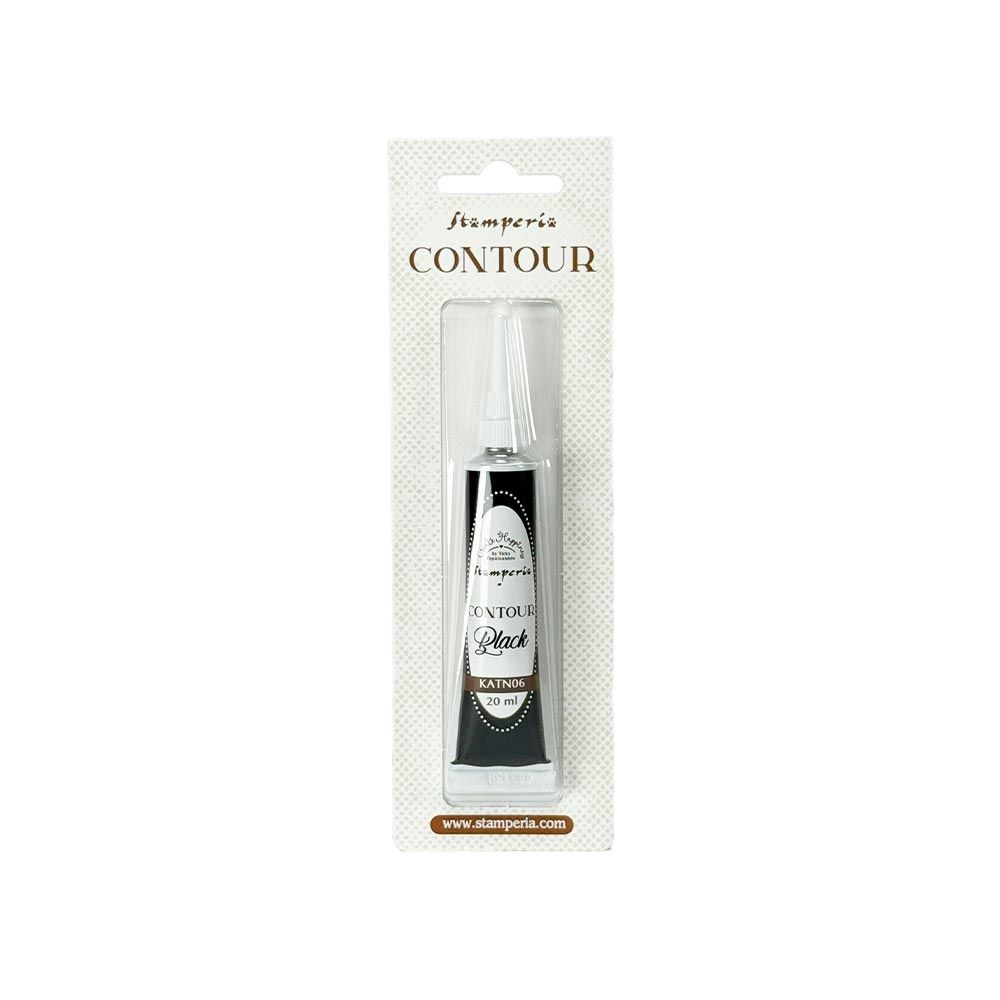 Stamperia Contour Liner Black