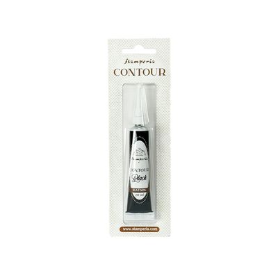 Stamperia Contour Liner Black