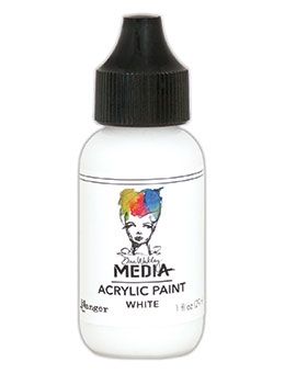 Dina Wakley paint white 