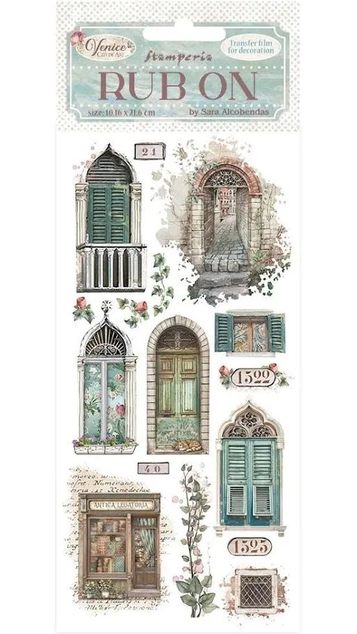 Stamperia Venice Rubons  Doors