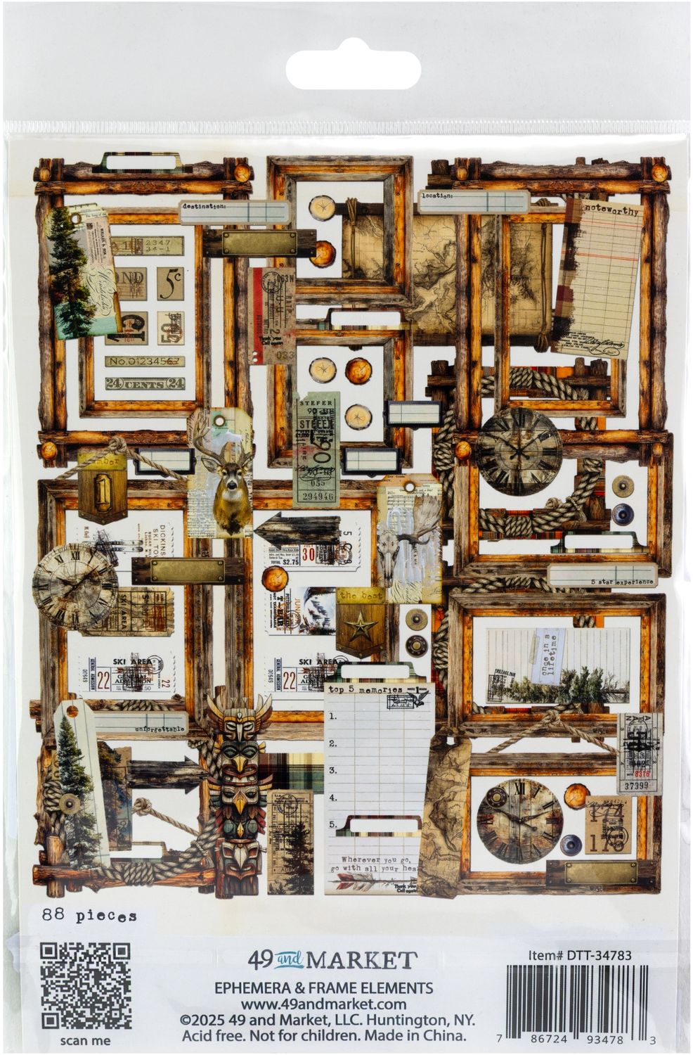 Timber and Tweed Ephemera and Frames