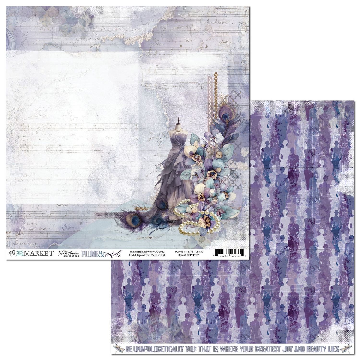 Plume and Petal 12x12 Collection Pack