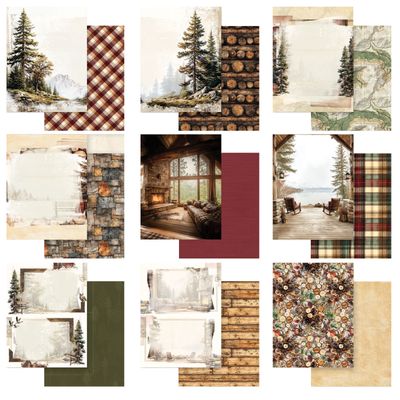 Timber and Tweed 6x8 Collection Pack