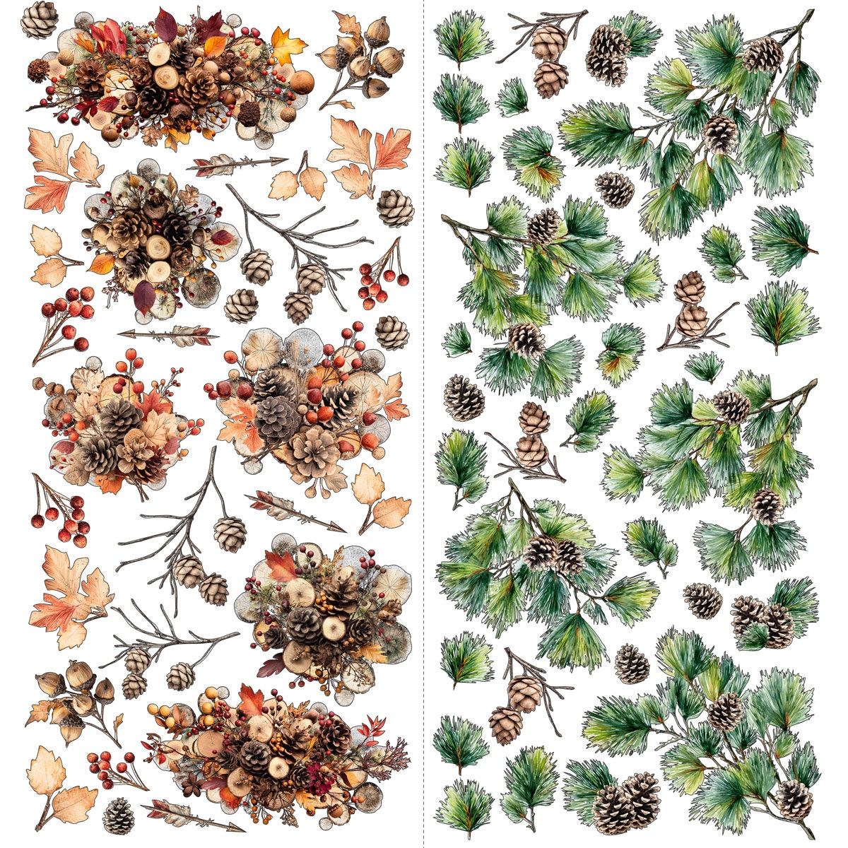 Timber and Tweed Laser Cut Florals