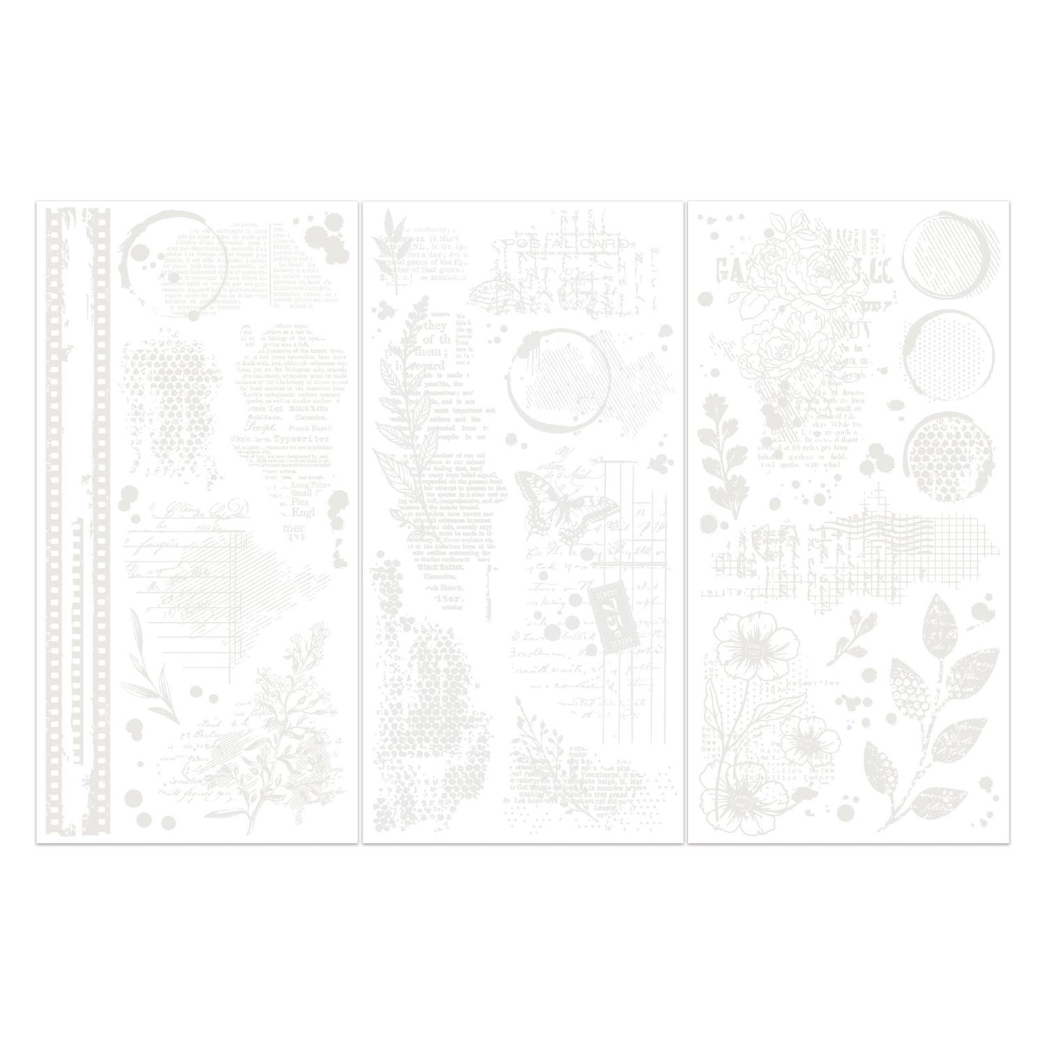 Vicki Boutin Irresistible Rubons set Artful Layers