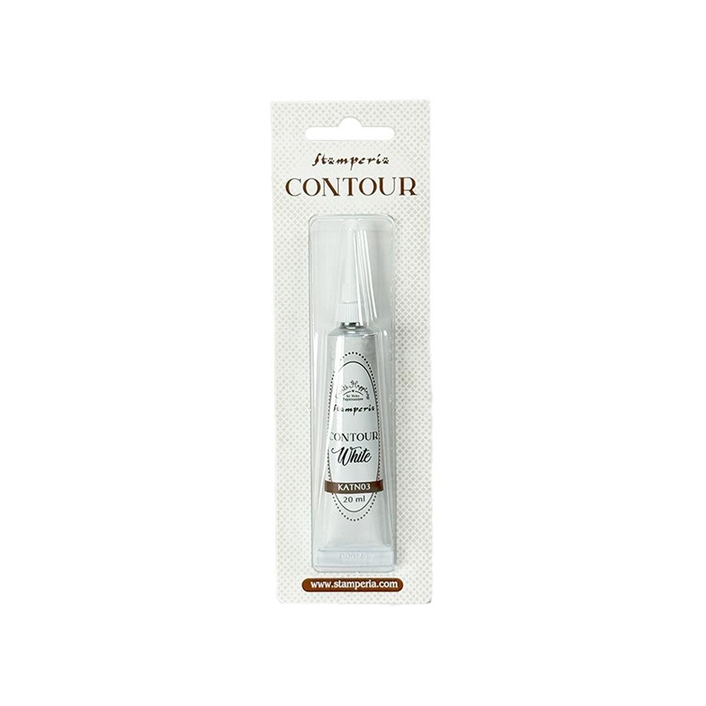 Stamperia Contour White