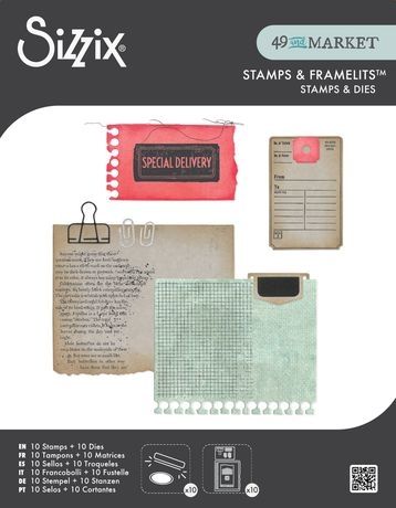 Sizzix Creative Combos  Clear stamps and dies
