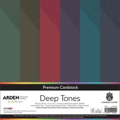 Arden Cardstock Pack Deep Tones