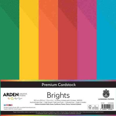 Arden Brights Cardstock pack