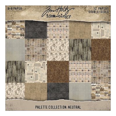 Tim Holtz Palette Neutral 8x8