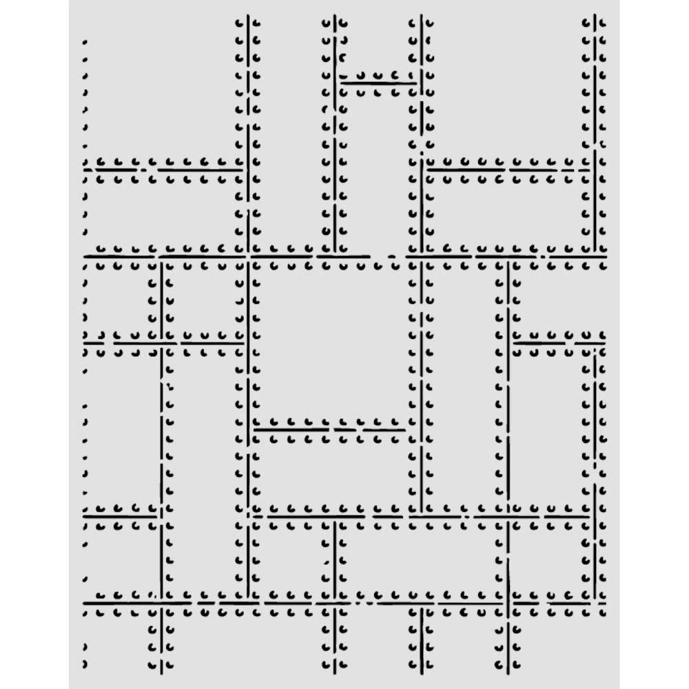 A new Beginning Metal Plates Stencil