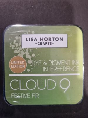 Lisa Horton Interference Festive Fir Stamp pad