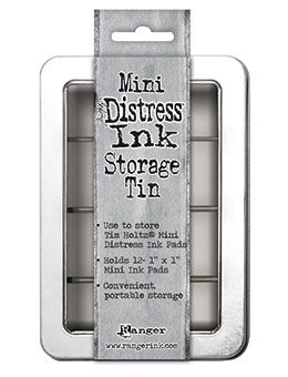 Distress storage tin