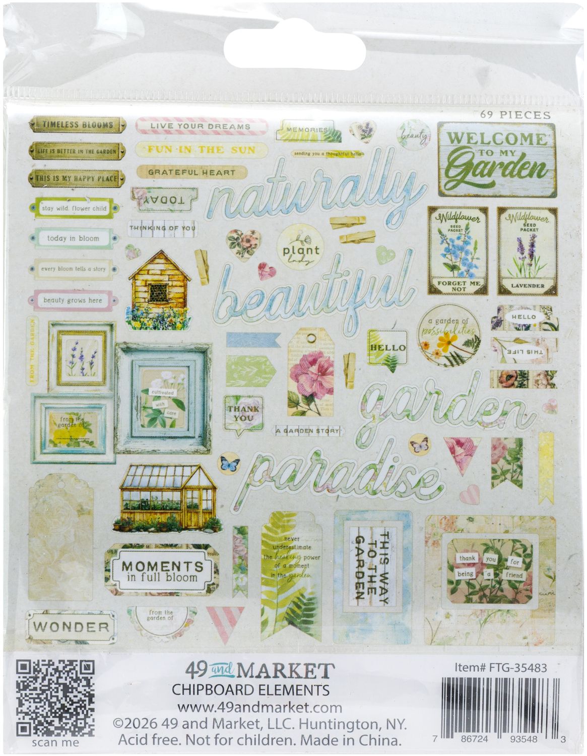 From the Garden Chipboard #preorder