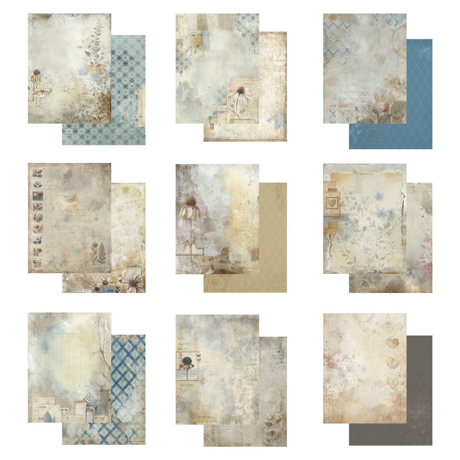 Faded Memory Lane 6x8 Pack