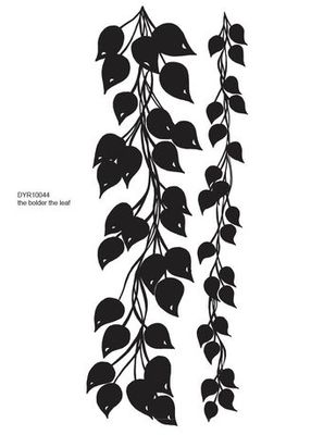 Dylusions Stamp The Bolder the Leaf