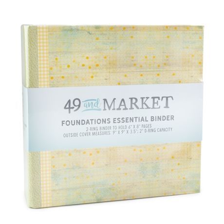 49 and Market Essential Binder Sunny
