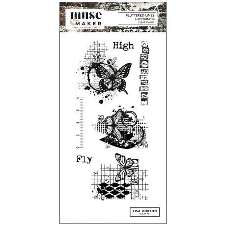 Lisa Horton Fluttered Stamp