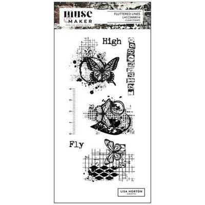 Lisa Horton Fluttered Stamp
